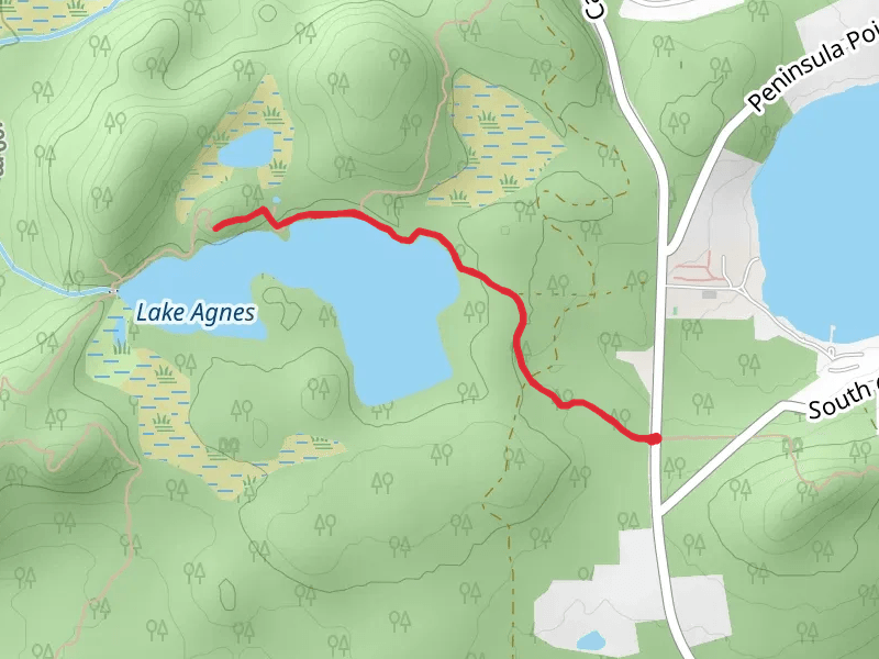 Lake Agnes via Superior Hiking Trail