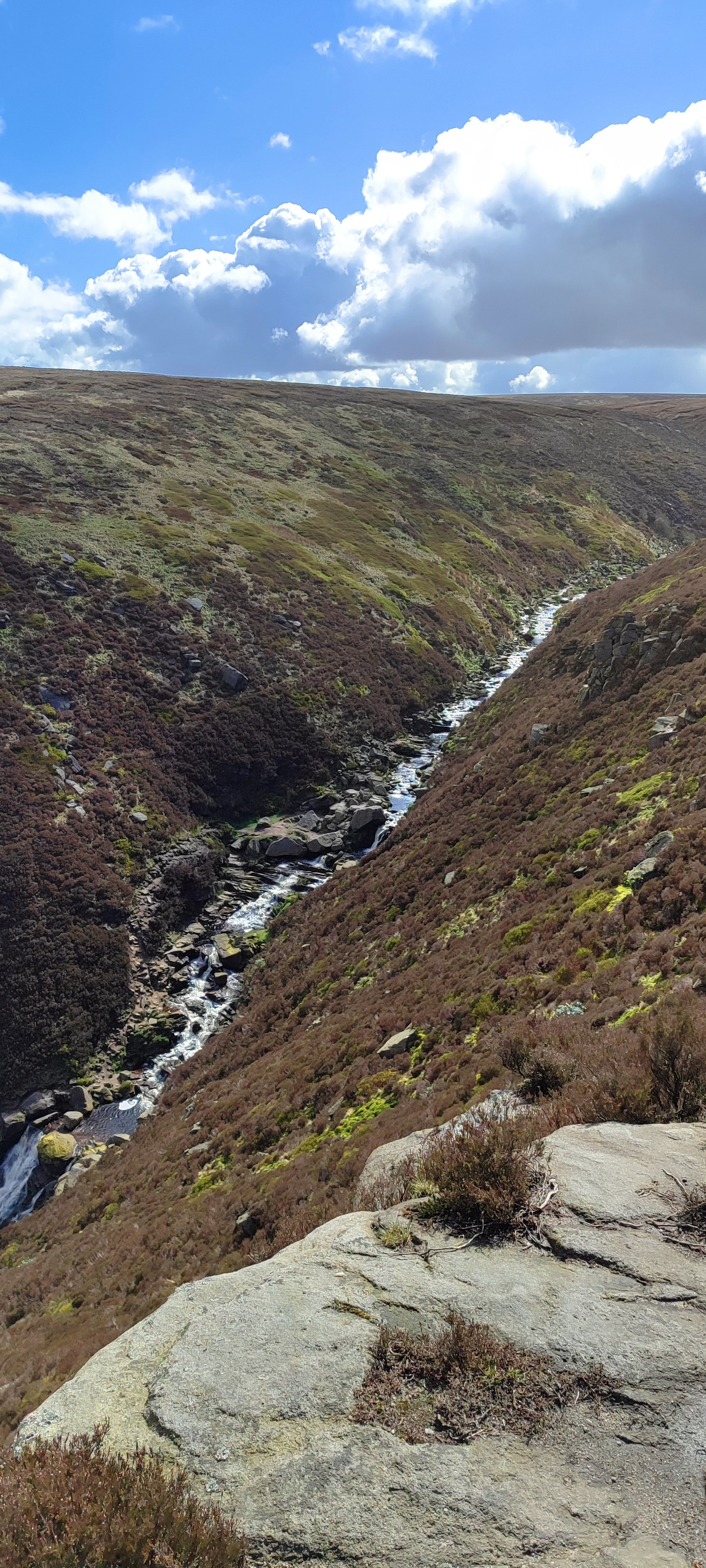A map preview of the recording Hike on Dovestone reservoir + trinnacles.