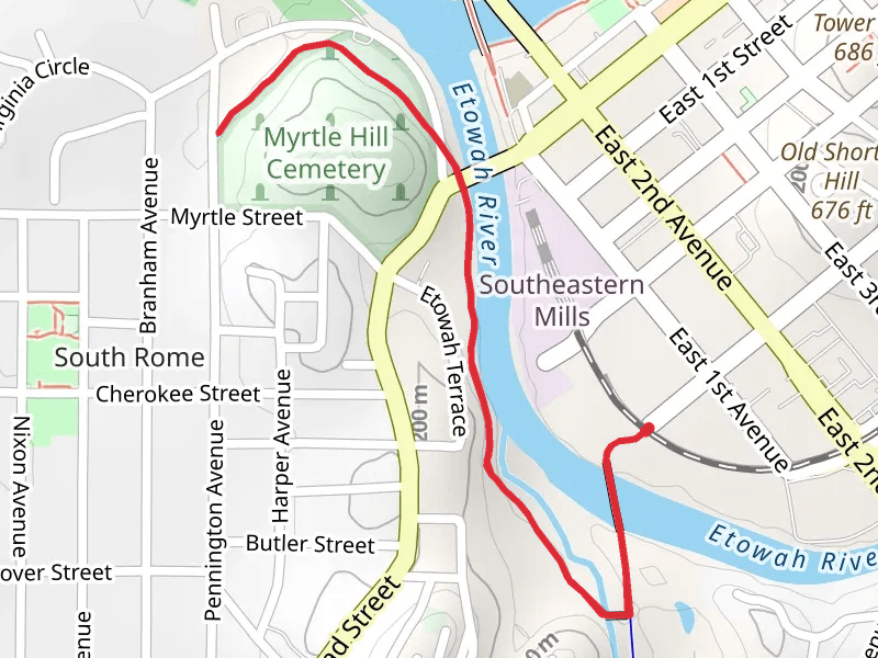 Myrtle Hill and Silver Creek