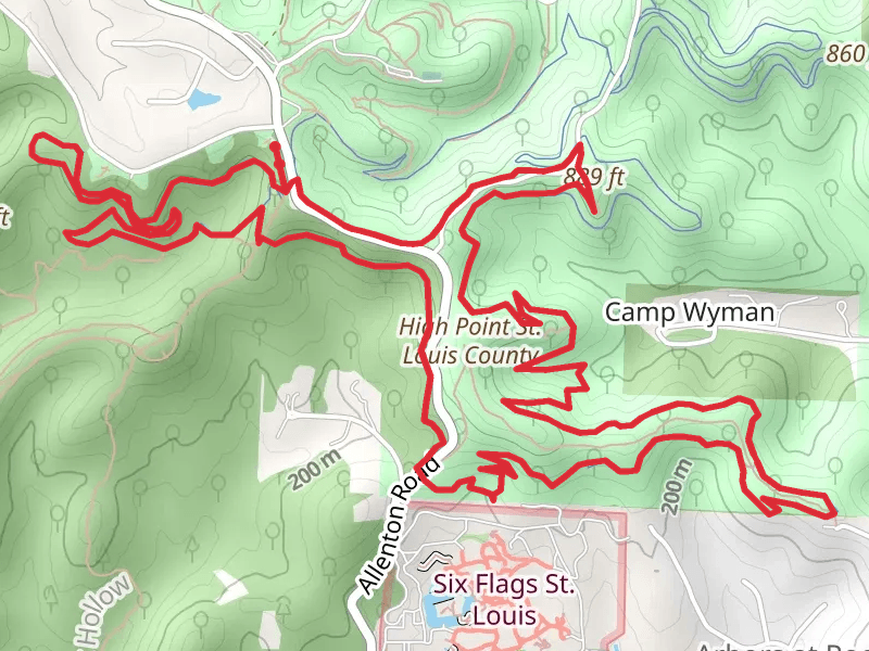 Dogwood and DeClue Loop Trail