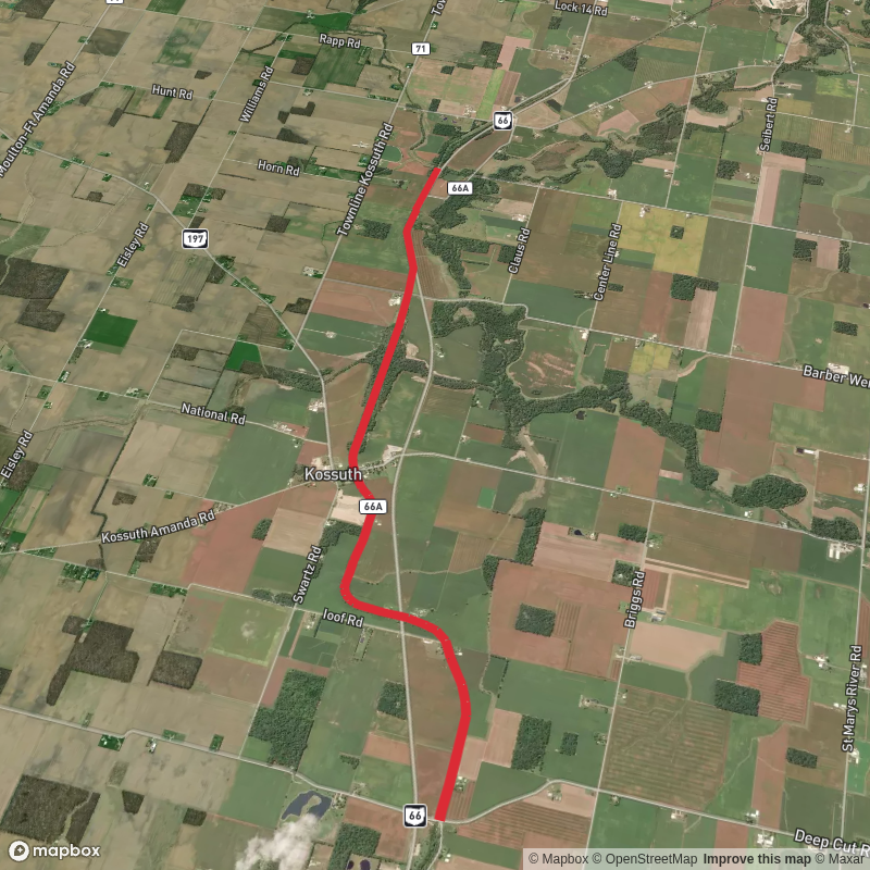 Deep Cut to Bloody Bridge via Miami and Erie Towpath Trail