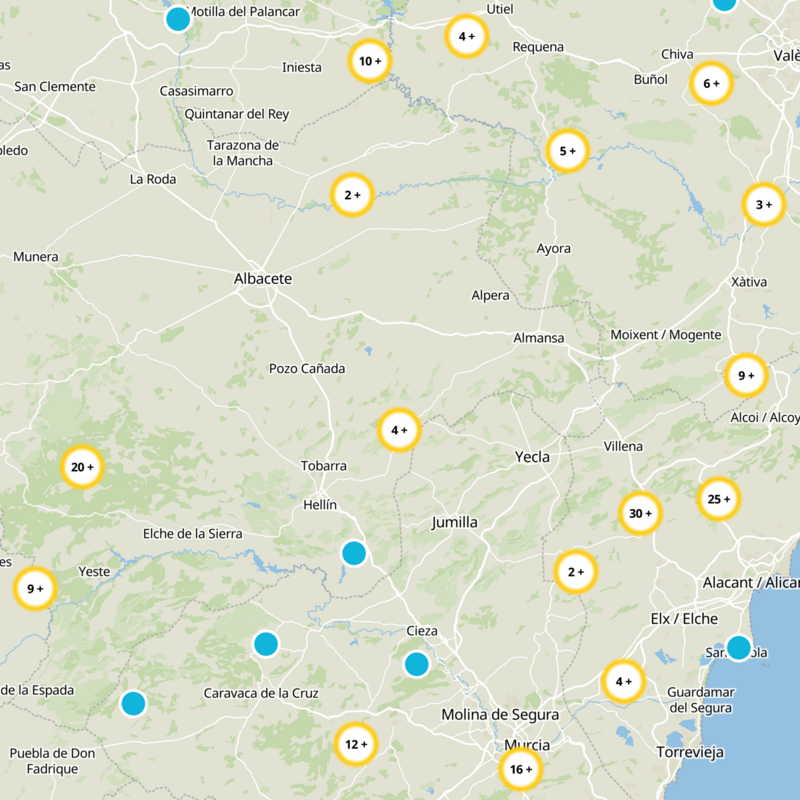 Fuente-Álamo Static Map