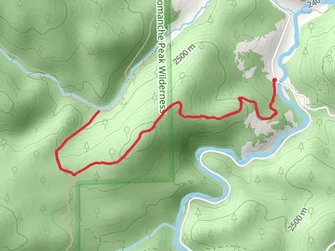 Little Fish Trail via Fish Creek Trail