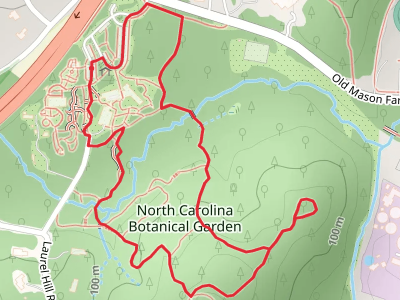 North Carolina Botanical Garden Loop