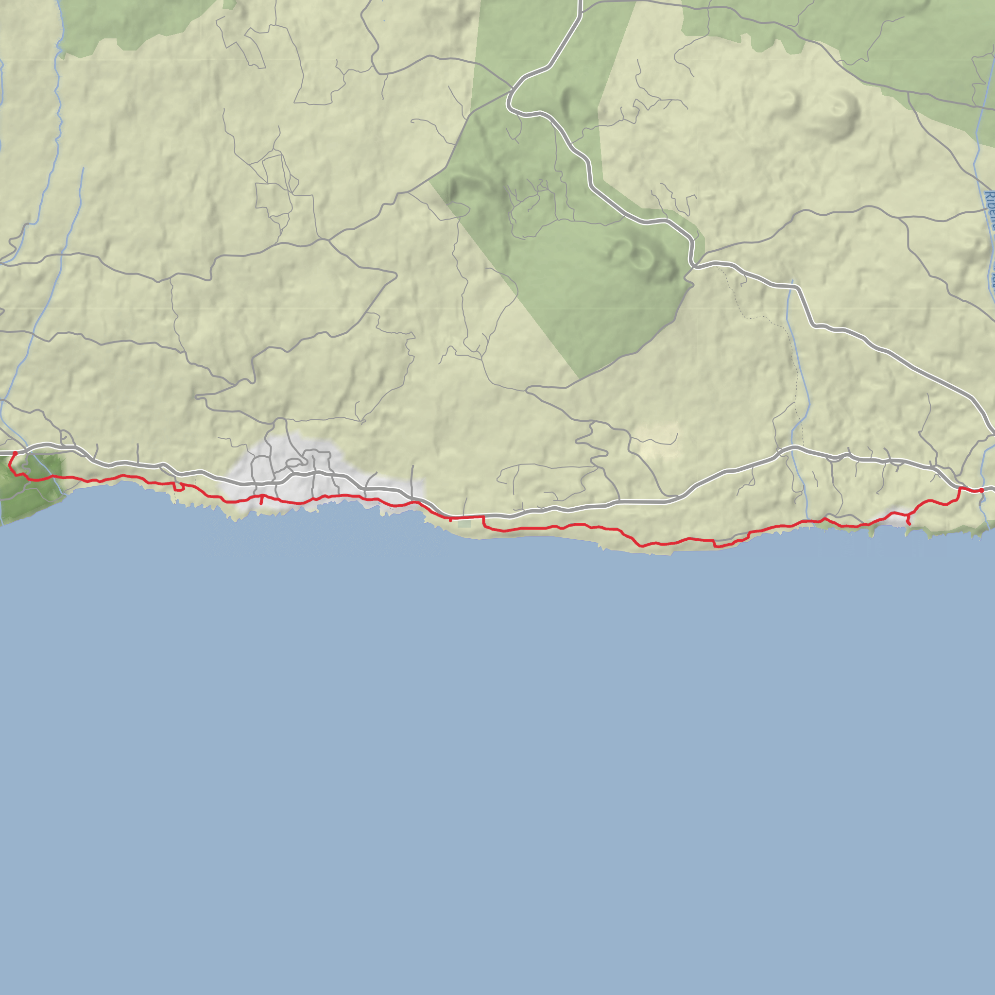 Mistérios do Sul do Pico, Sao Joao and Grota mobile static map