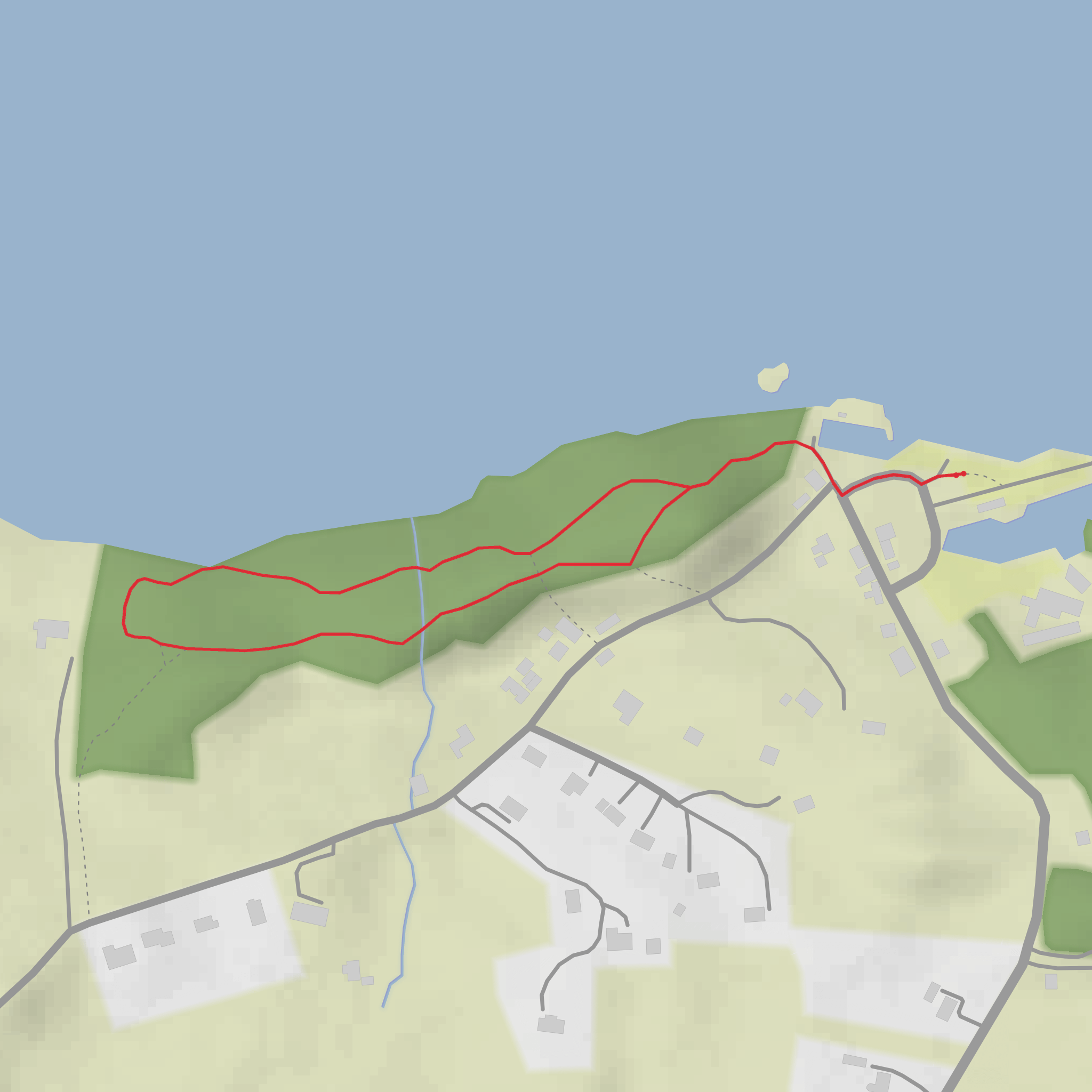Garrykennedy Forest Loop mobile static map