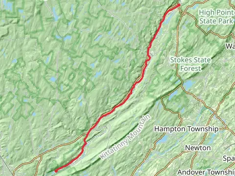 Indian Point and Delaware River via McDade Recreational Trail