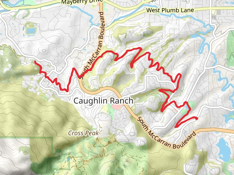 Steamboat Ditch Trail - Manzanita Lane