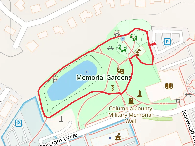 Memorial Gardens Loop