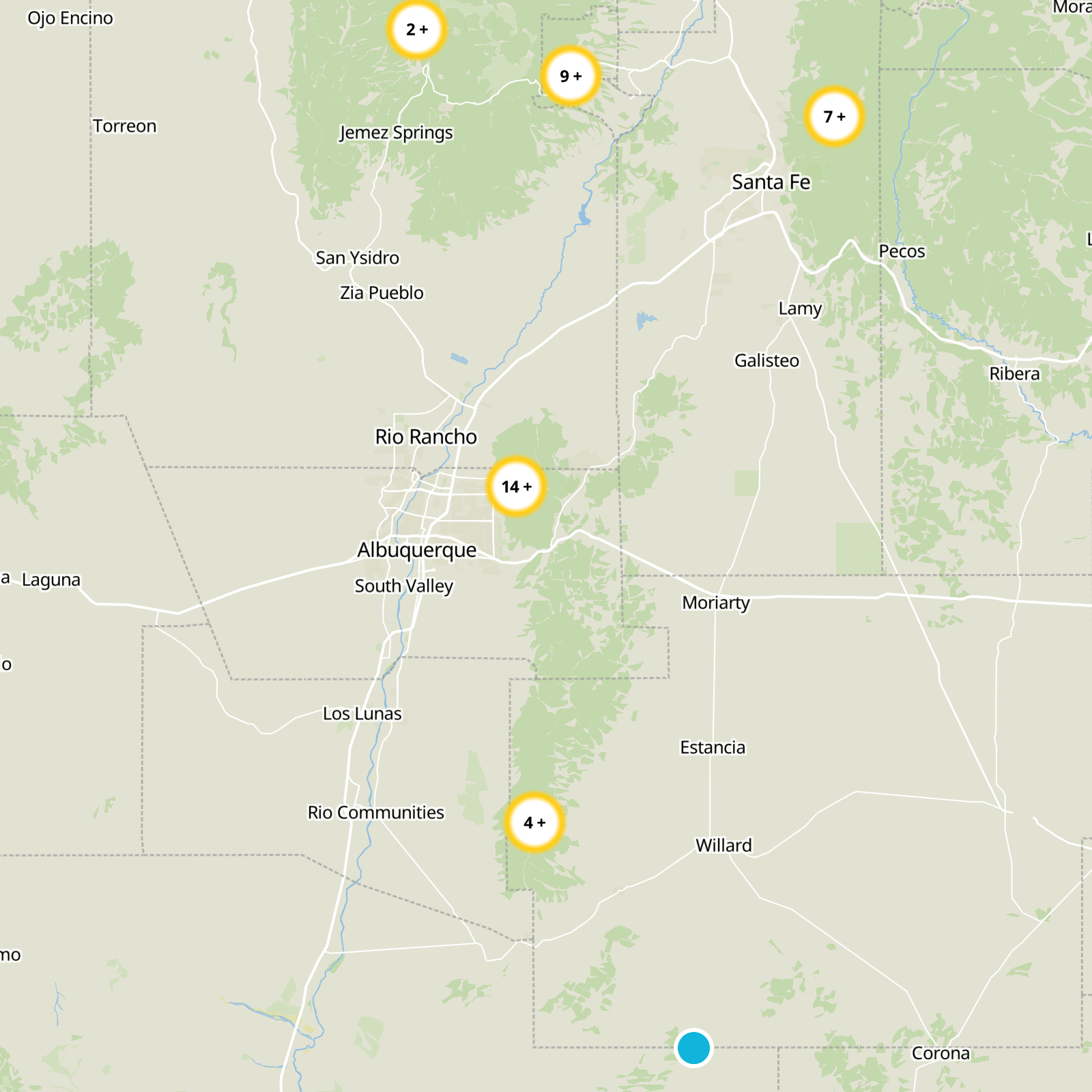 Bernalillo County Static Map