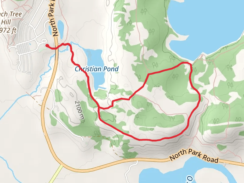 Oxbow Bend Trail and Lookout Rock Cutoff Trail