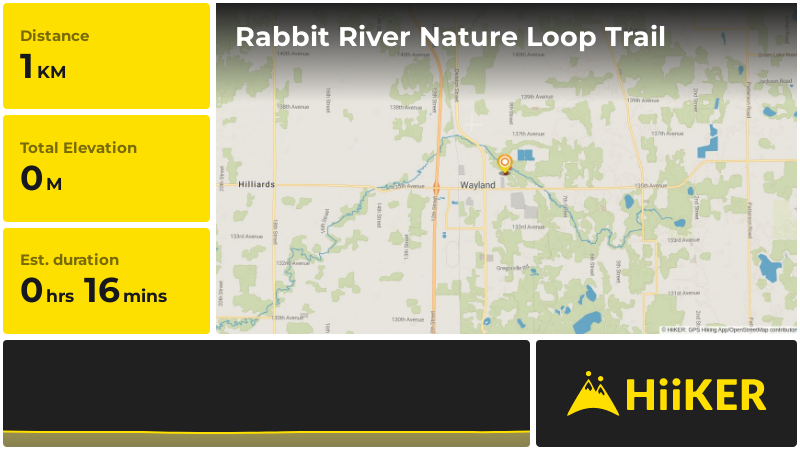 Rabbit River Nature Loop Trail | Allegan County | Michigan