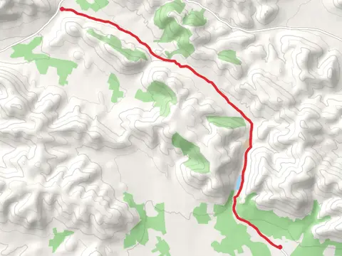 Route from El Cristo to Piedralá PR CR 23
