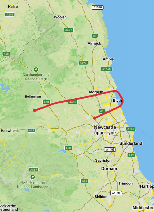 Flight mobile static map