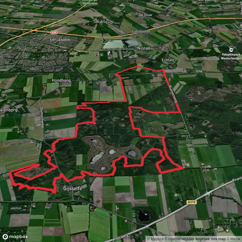 Hooimaatsdijk, Pesserkoelen and Echtener Loop