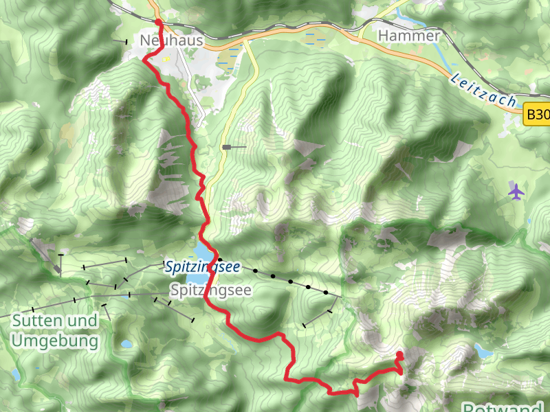 Spitzingsee to Rotwand