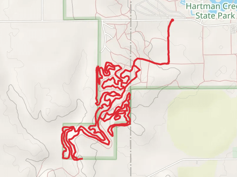 West Windfelt Lane Loop via IAN Trail