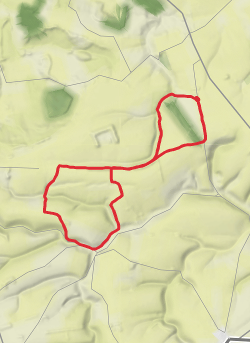 Hike from Thixendale mobile static map