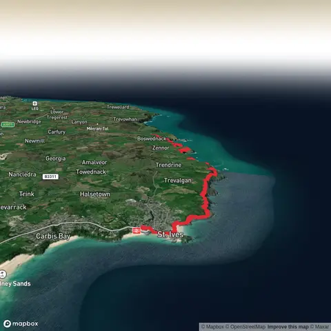 St Ives to Gurnards Head