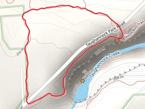 Taughannock Park Road and North Rim Trail Loop