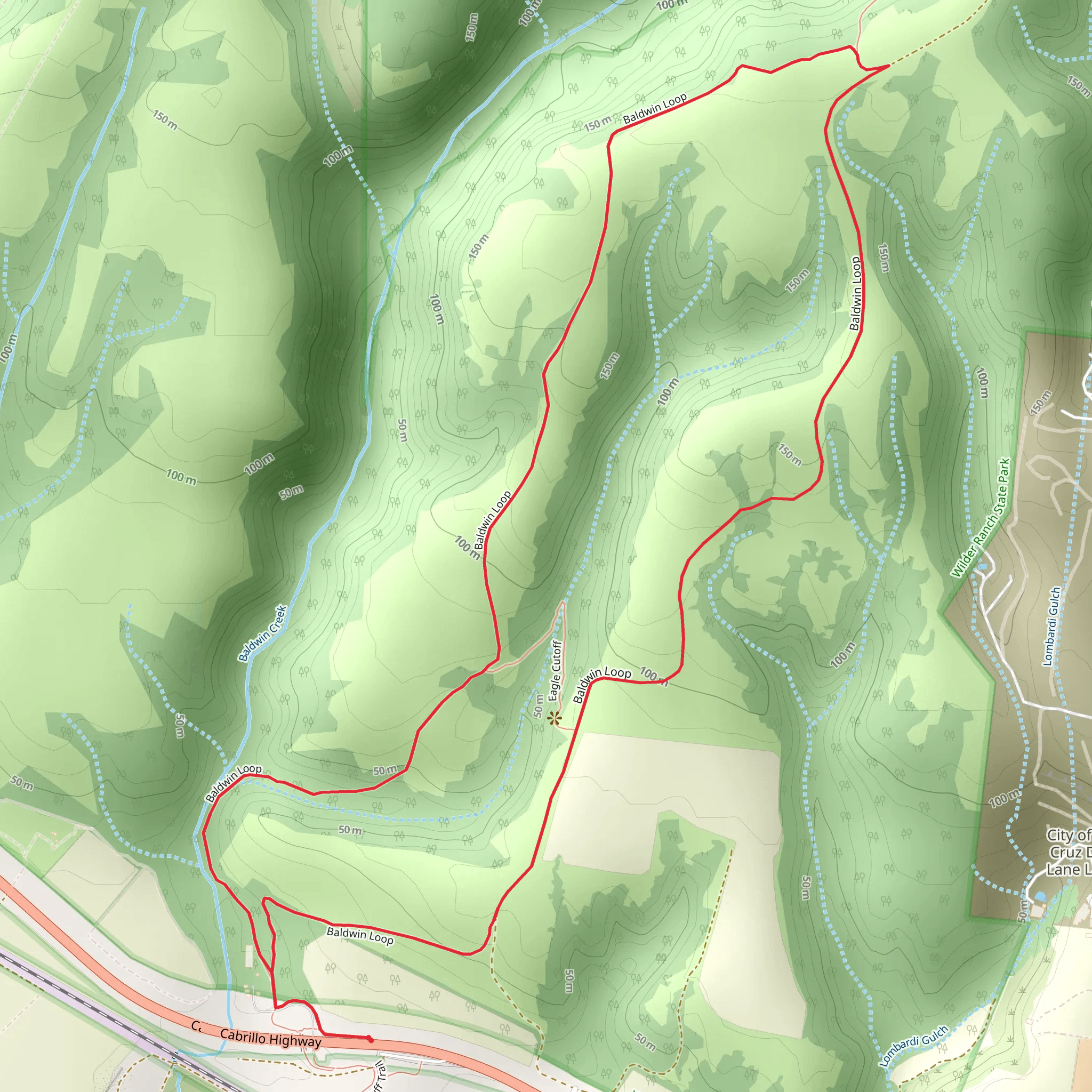 Baldwin Loop mobile static map