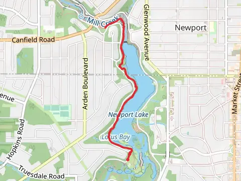 West Newport Trail and West Gorge Trail