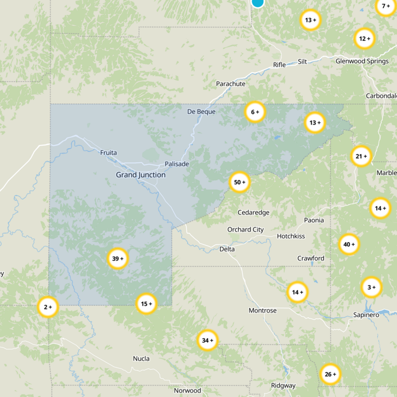 Mesa County Static Map