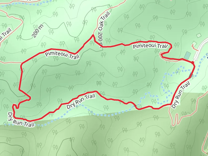 Dry Run - Pimiteoui Loop Trail