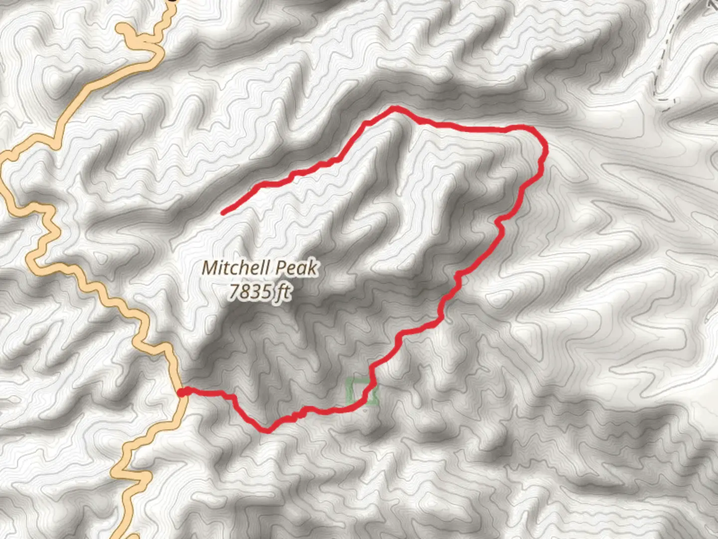 An image depicting the trail HL Canyon Trail and its surrounding area.
