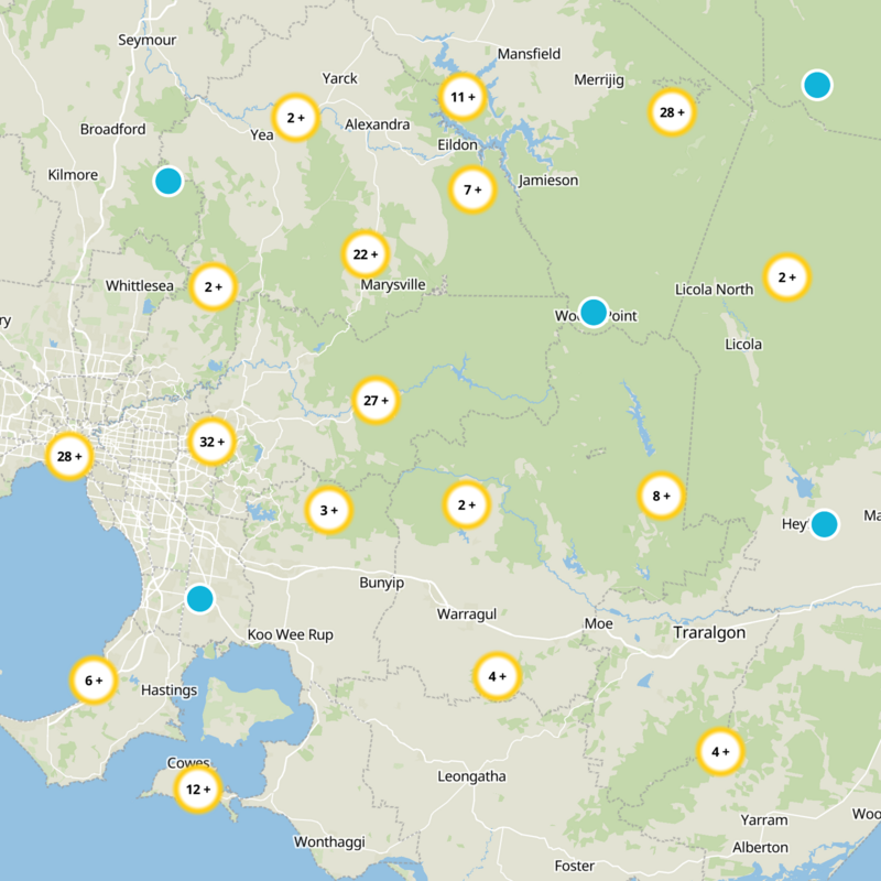 Shire of Baw Baw Static Map