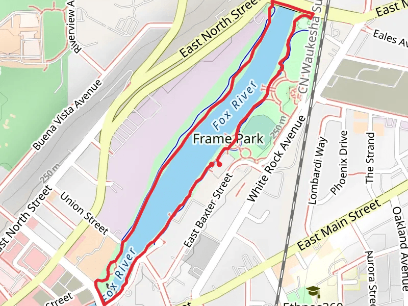 Fox River and Frame Park Loop