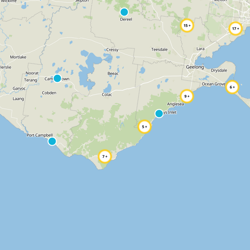 Barwon Downs Static Map