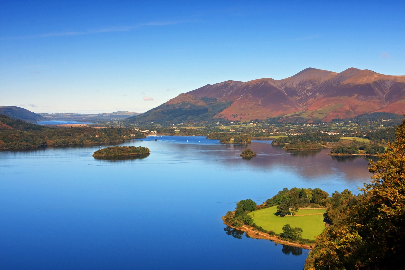 An image depicting the trail Cumbrian Classic Trident from Ambleside and its surrounding area.