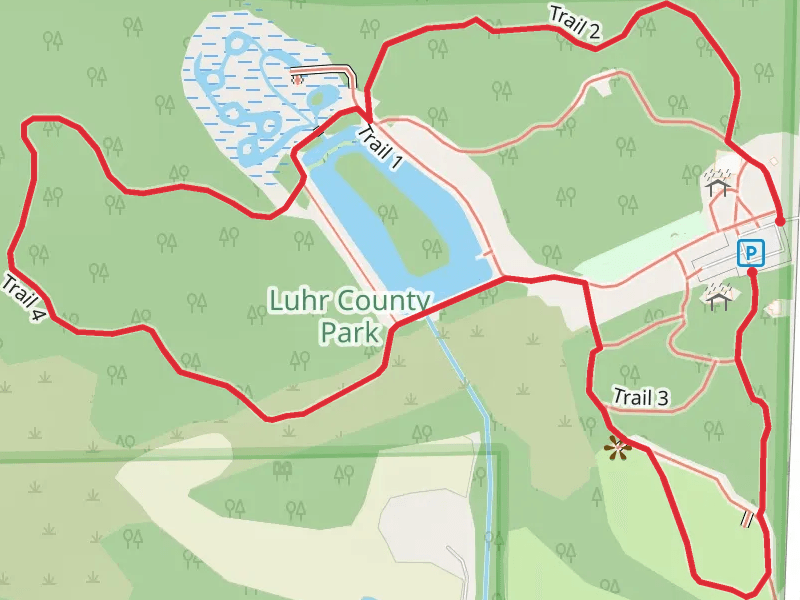 Trail 2 and Trail 4 Loop