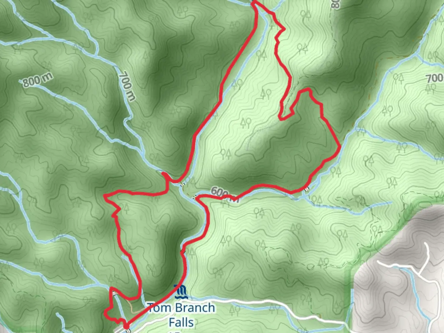 An image depicting the trail Deep Creek Loop and its surrounding area.