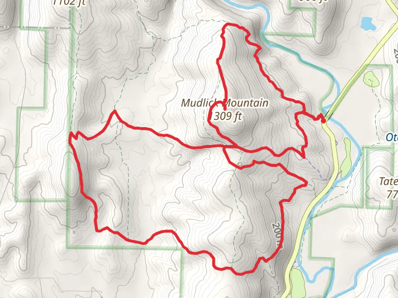 Mudlick Mountain Loop Trail