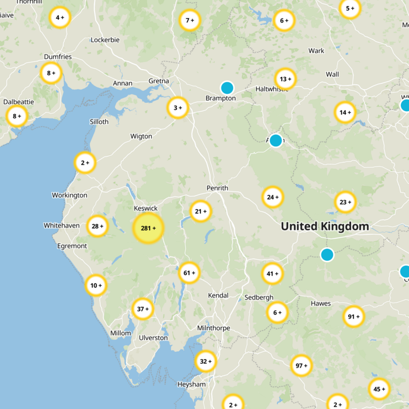 Pooley Bridge Static Map
