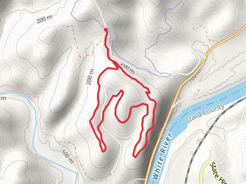 White River Bluff Loop - Green