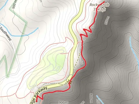 Rocky Knob via Rock Castle Gorge Loop Trail
