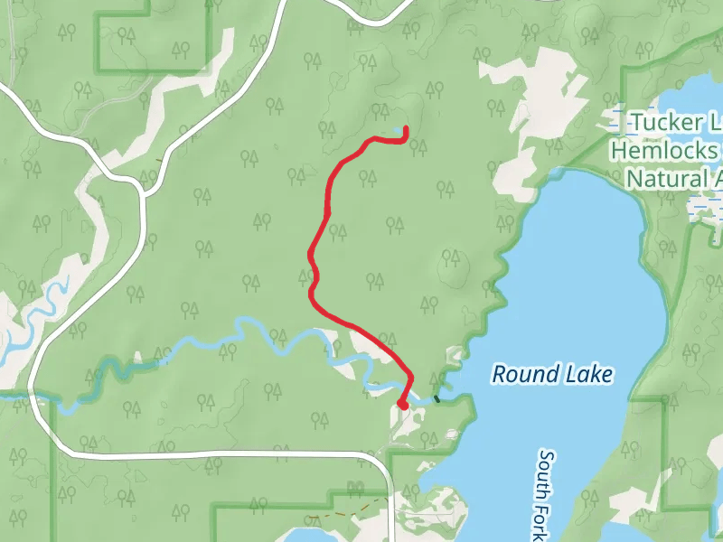 Oles Lake via Round Lake F Trail