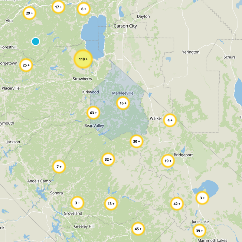 Alpine County Static Map