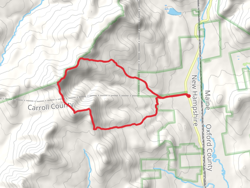 Eagle Crag to North Baldface to South Baldface Loop