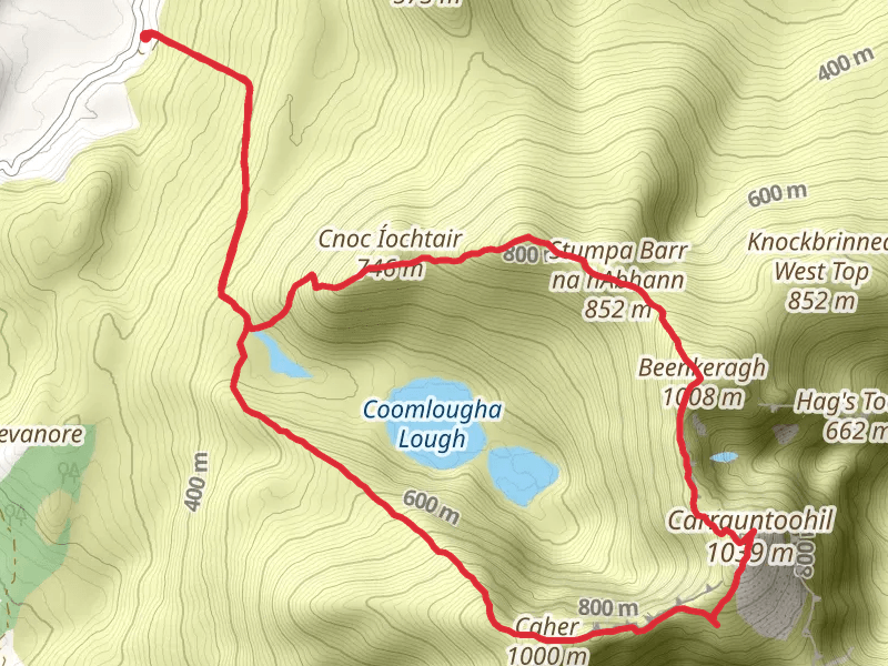 Hike on Carrauntoohil via Coomloughra Horseshoe thumbnail