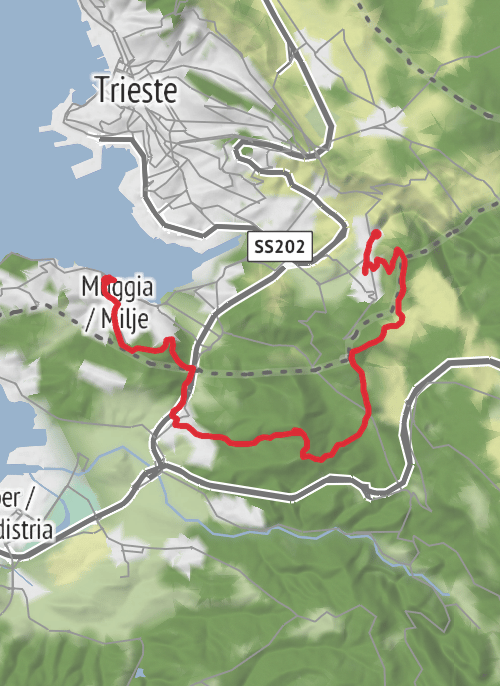 Alpe Adria Trail - Dag 40 Sidste dag mobile static map