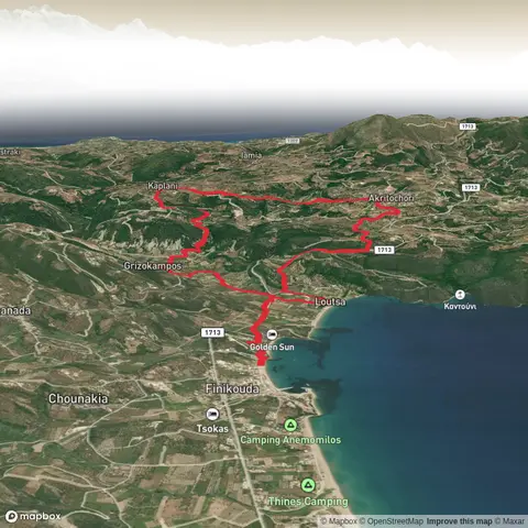 Finikounda to Akritouri