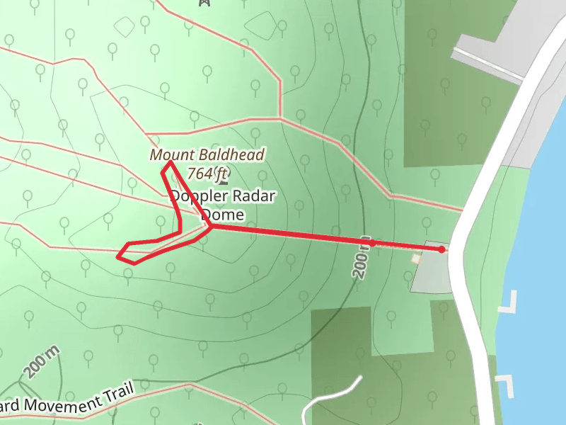 Mount Baldhead and Stair Climb from Hell