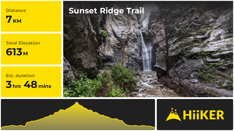 Sunset Ridge Trail | Los Angeles County | California