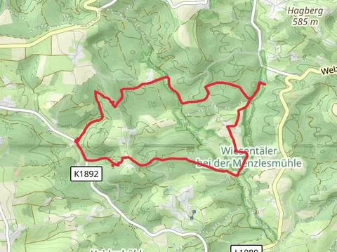 Ebersberg Rundweg and Querweg des SAV