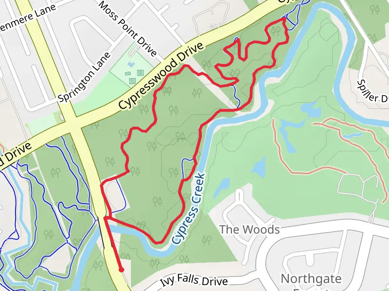 Cypress Creek Loop Wlak