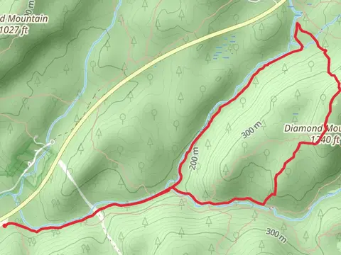 Diamond Mountain Loop via Stony Brook